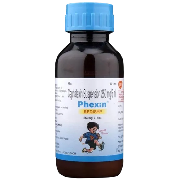 phexin redisyp 250mg syrup 60 ml